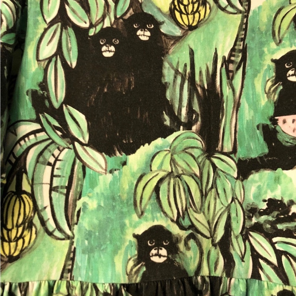Mini Rodini Jungle Print Dress -128/134 - Picture 7 of 8